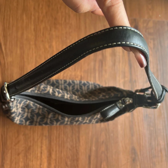 Fossil Vintage Y2K Monogram Logo Shoulder Bag Purse - Picture 3 of 8